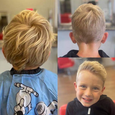 Childrens hair cut
