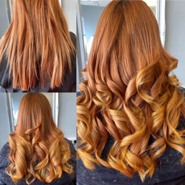 Orange | Copper hair colour