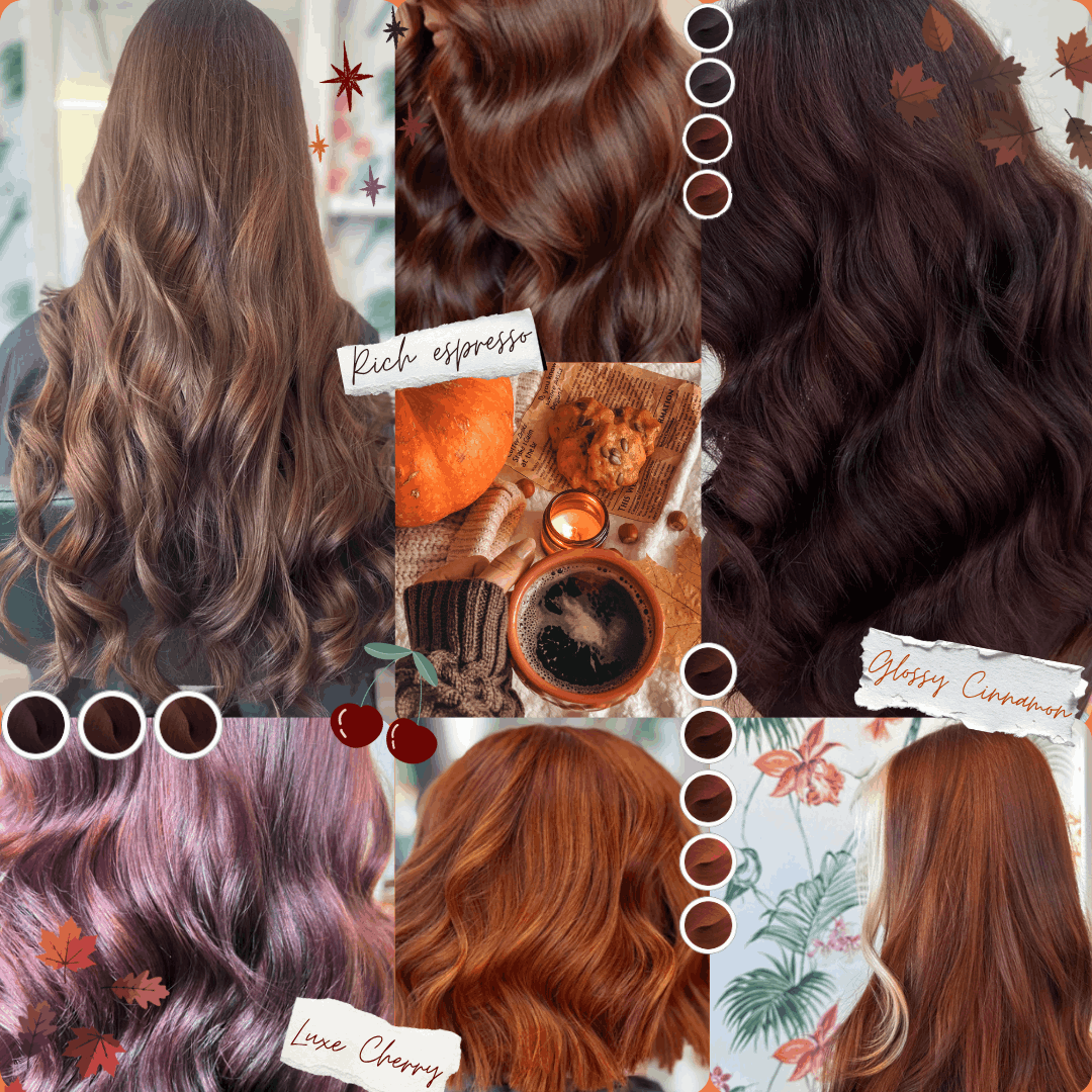 Ellie's ideal Autumn hair clientele