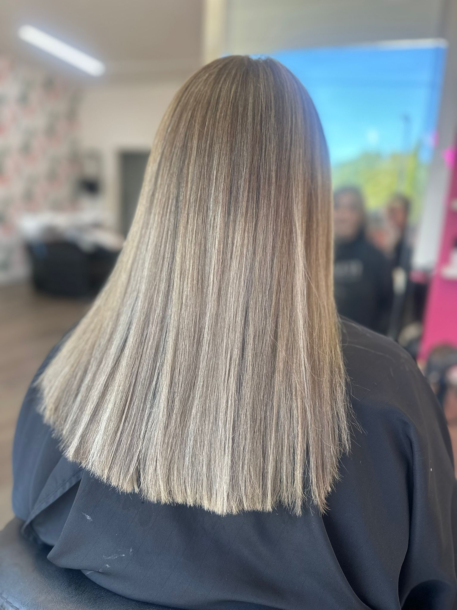 Cool toned Balayage 