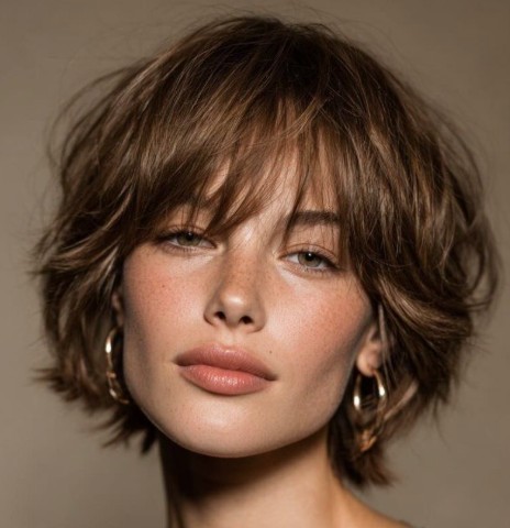 Bixie cut bob and pixie hybrid