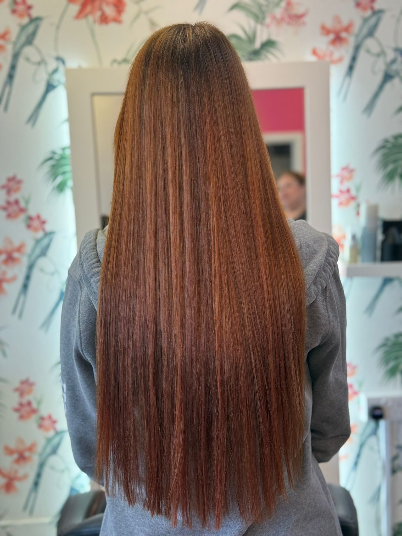 Vibrant colour change after