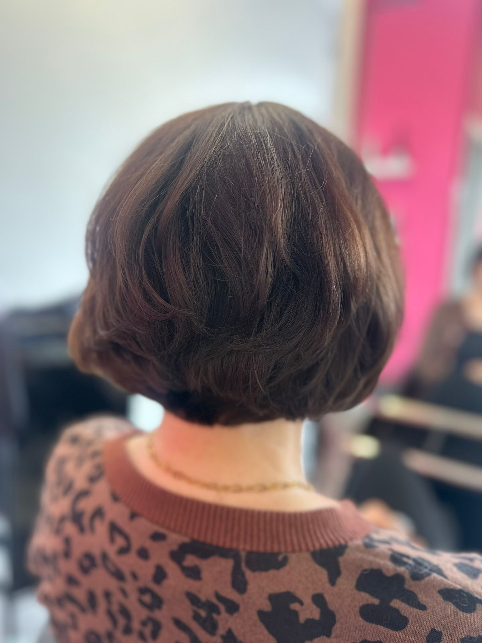 Tidy up bob cut with volume