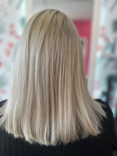 Toning hair package
